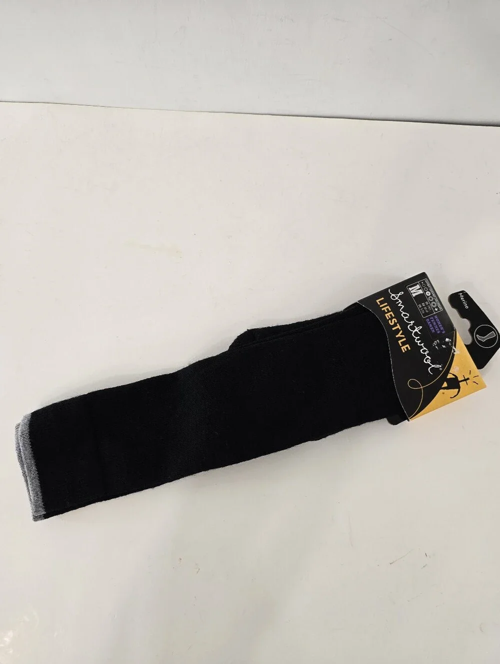 Smartwool Lifestyle Women's Cushion Merino Wool Tall Boot Crew Socks NEW M Black